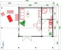 садовый домик 242